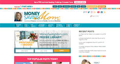 Desktop Screenshot of moneysavingmom.com